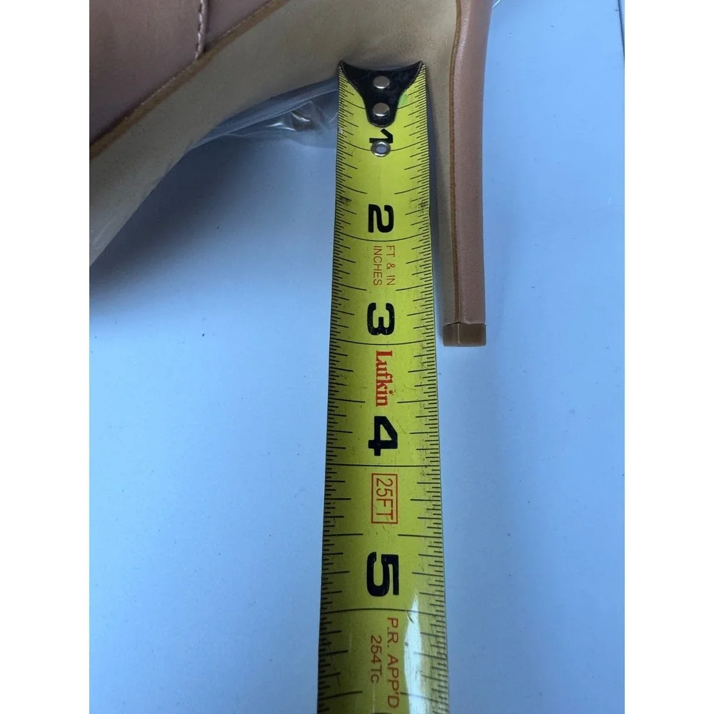 Woman's INC Over the Knee Boots Size 8 M Tan Riding Winter bag